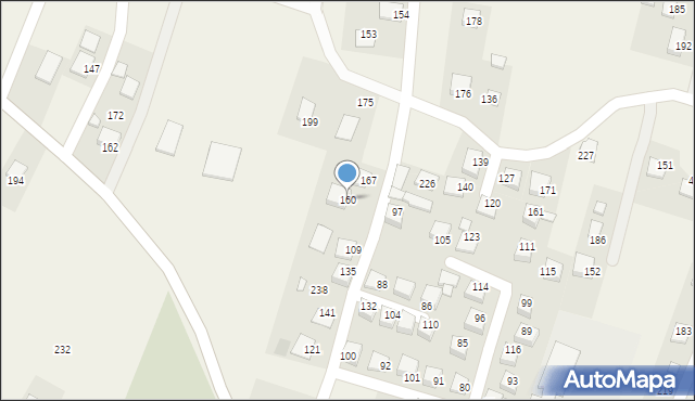 Ujanowice, Ujanowice, 160, mapa Ujanowice