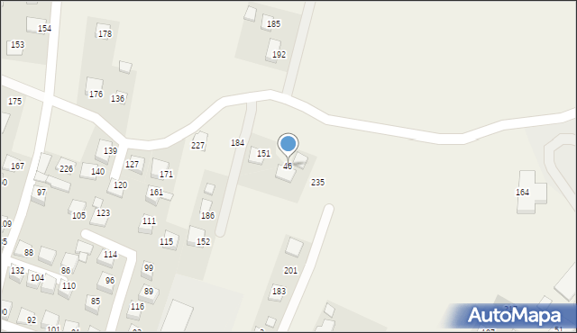 Ujanowice, Ujanowice, 46, mapa Ujanowice