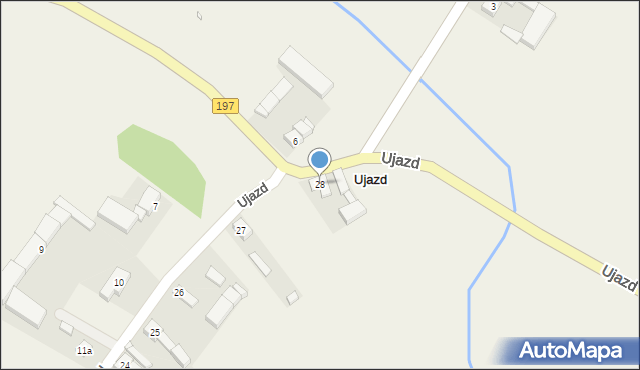 Ujazd, Ujazd, 28, mapa Ujazd