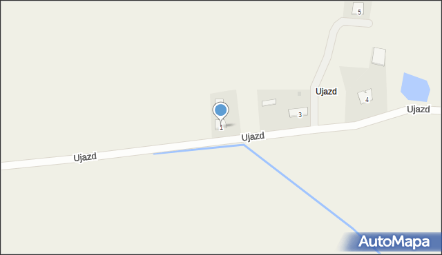 Ujazd, Ujazd, 1, mapa Ujazd