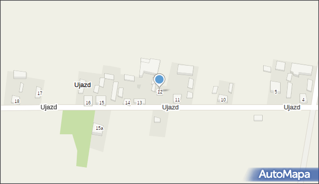 Ujazd, Ujazd, 12, mapa Ujazd