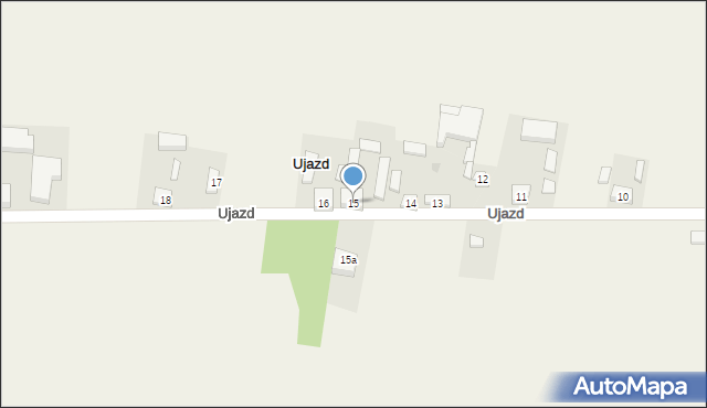 Ujazd, Ujazd, 15, mapa Ujazd