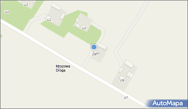 Ujazdów, Ujazdów, 109, mapa Ujazdów