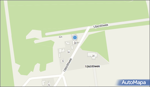 Ujazdówek, Ujazdówek, 35, mapa Ujazdówek