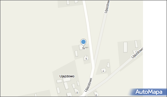 Ujazdowo, Ujazdowo, 5a, mapa Ujazdowo