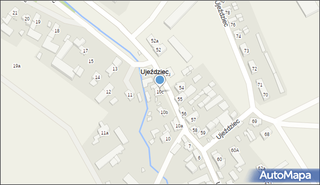 Ujeździec, Ujeździec, 10c, mapa Ujeździec