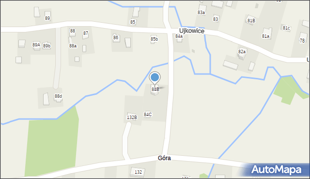 Ujkowice, Ujkowice, 84B, mapa Ujkowice