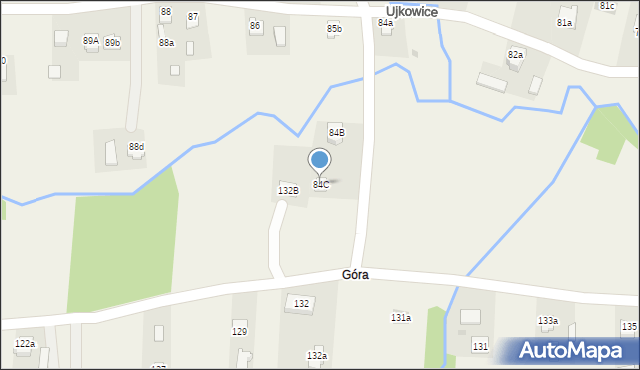 Ujkowice, Ujkowice, 84C, mapa Ujkowice