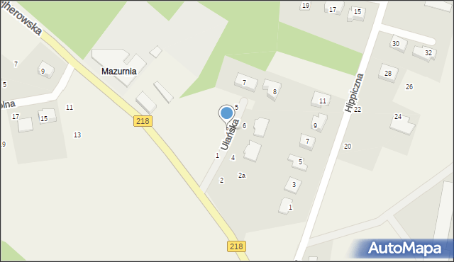 Koleczkowo, Ułańska, 3, mapa Koleczkowo