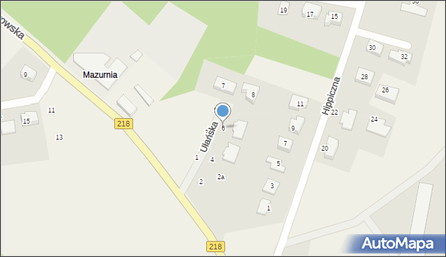 Koleczkowo, Ułańska, 6, mapa Koleczkowo