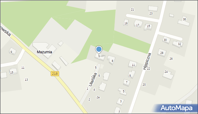 Koleczkowo, Ułańska, 7, mapa Koleczkowo