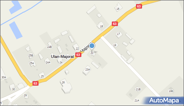 Ulan-Majorat, Ulan-Majorat, 21, mapa Ulan-Majorat