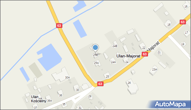 Ulan-Majorat, Ulan-Majorat, 25B, mapa Ulan-Majorat