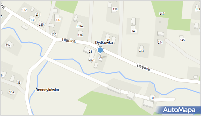 Ulanica, Ulanica, 27, mapa Ulanica