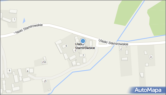 Ulaski Stamirowskie, Ulaski Stamirowskie, 5, mapa Ulaski Stamirowskie