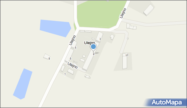 Ulejno, Ulejno, 4, mapa Ulejno