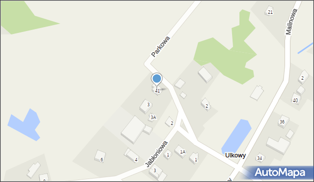 Ulkowy, Ulkowy, 41, mapa Ulkowy