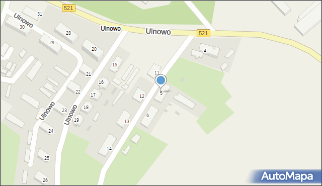 Ulnowo, Ulnowo, 5, mapa Ulnowo