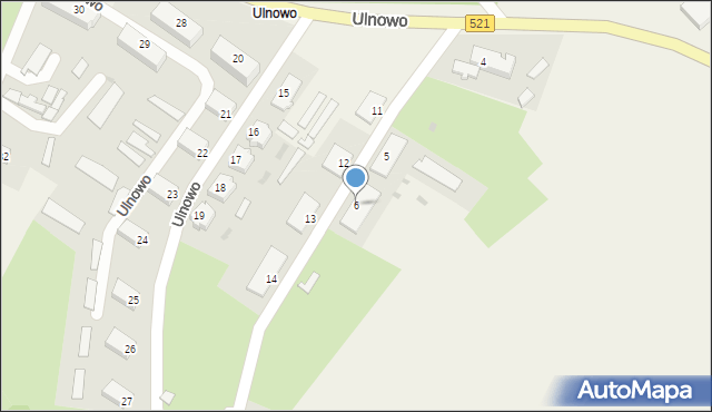 Ulnowo, Ulnowo, 6, mapa Ulnowo