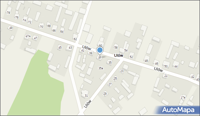 Ulów, Ulów, 37, mapa Ulów