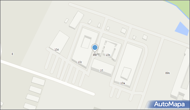 Poznań, Umultowska, 89c, mapa Poznania