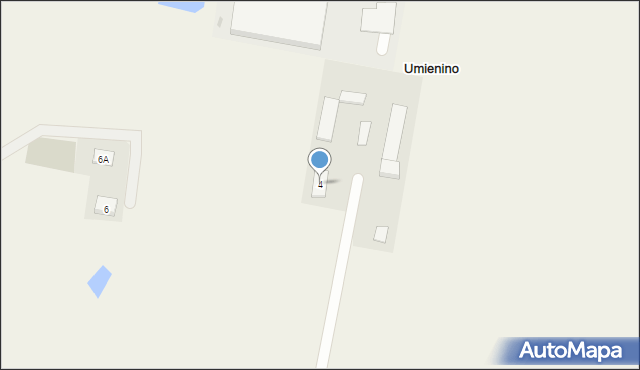 Umienino, Umienino-Łubki, 4, mapa Umienino