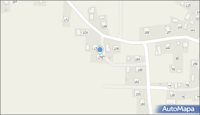 Umieszcz, Umieszcz, 176, mapa Umieszcz