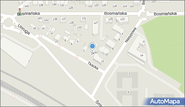 Gdynia, Unruga Józefa, adm., 2A, mapa Gdyni