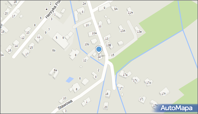 Nysa, Unii Lubelskiej, 14, mapa Nysy