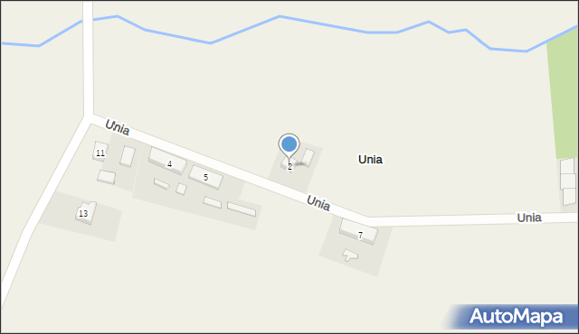 Unia, Unia, 2, mapa Unia