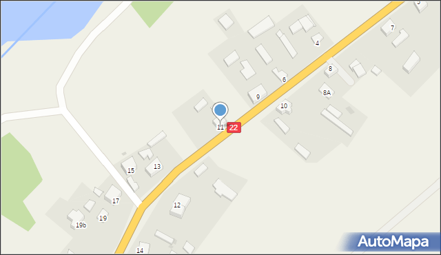 Uniechów, Uniechów, 11, mapa Uniechów