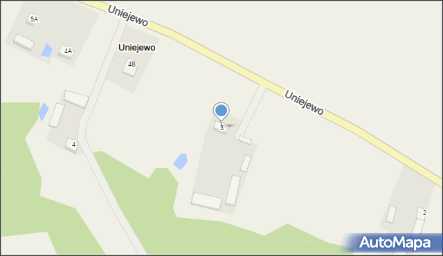 Uniejewo, Uniejewo, 3, mapa Uniejewo