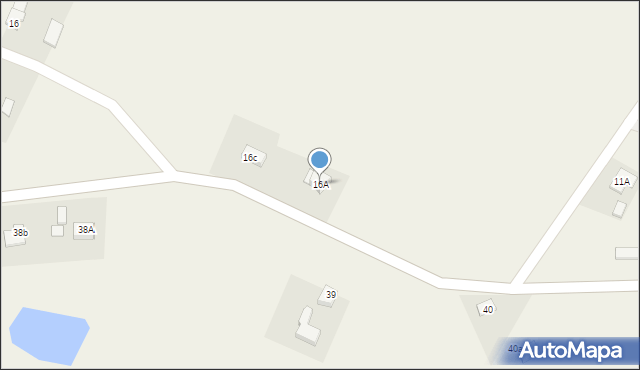 Uniejowice, Uniejowice, 16A, mapa Uniejowice