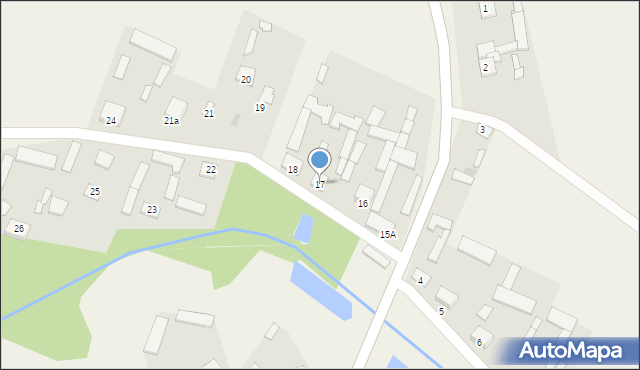 Unierzyż, Unierzyż, 17, mapa Unierzyż