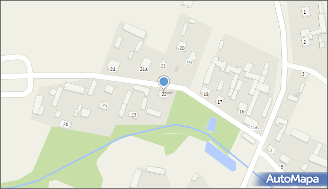 Unierzyż, Unierzyż, 22, mapa Unierzyż