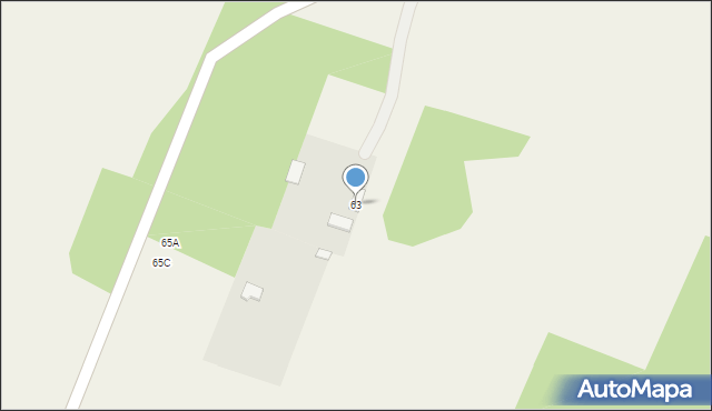 Unierzyż, Unierzyż, 63, mapa Unierzyż