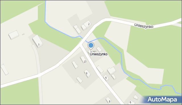 Unieszynko, Unieszynko, 4, mapa Unieszynko