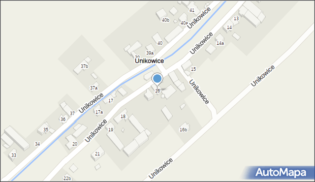 Unikowice, Unikowice, 16, mapa Unikowice