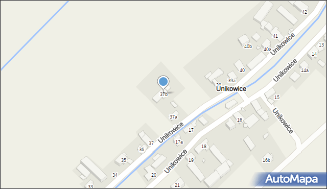 Unikowice, Unikowice, 37b, mapa Unikowice