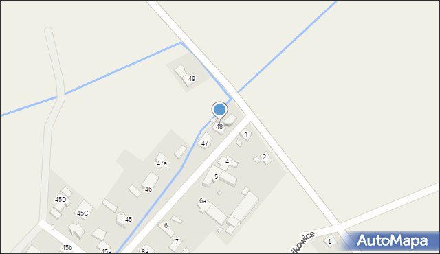 Unikowice, Unikowice, 48, mapa Unikowice