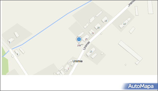 Unimie, Unimie, 14a, mapa Unimie