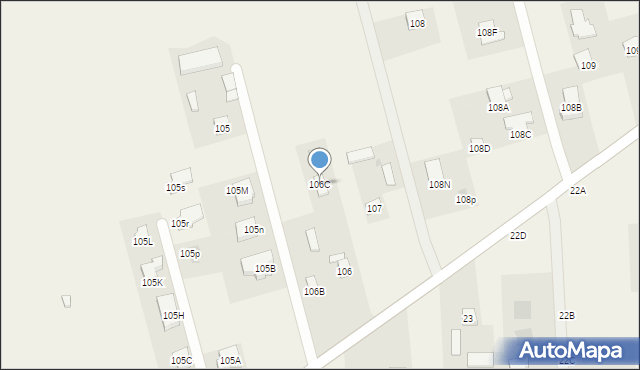 Uniszowice, Uniszowice, 106C, mapa Uniszowice