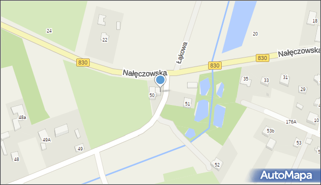 Uniszowice, Uniszowice, 50/1, mapa Uniszowice