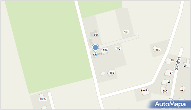 Uniszowice, Uniszowice, 56j, mapa Uniszowice