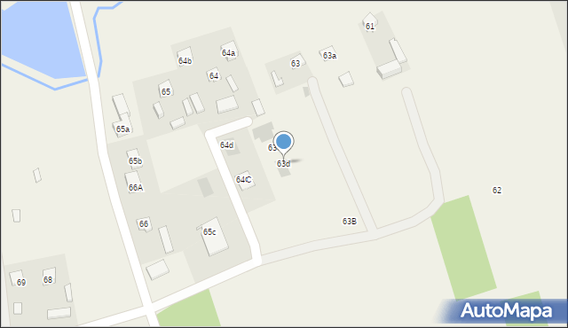 Uniszowice, Uniszowice, 63d, mapa Uniszowice