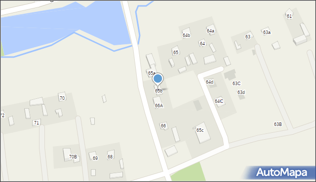 Uniszowice, Uniszowice, 65b, mapa Uniszowice