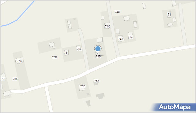 Uniszowice, Uniszowice, 74D, mapa Uniszowice