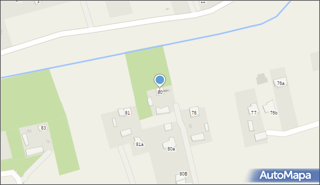 Uniszowice, Uniszowice, 80, mapa Uniszowice