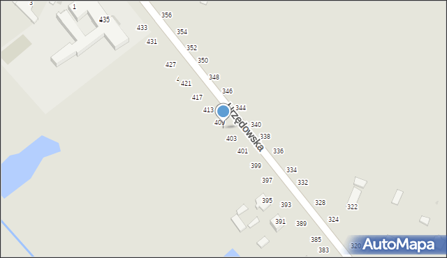 Kraśnik, Urzędowska, 407, mapa Kraśnik