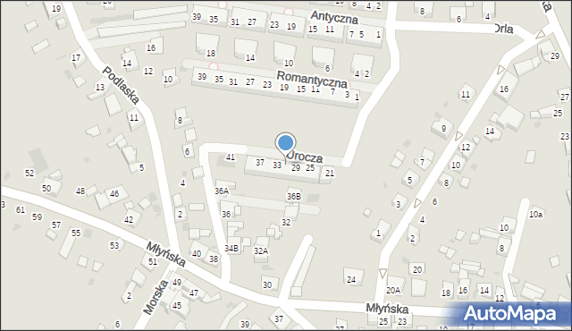 Ruda Śląska, Urocza, 31, mapa Rudy Śląskiej